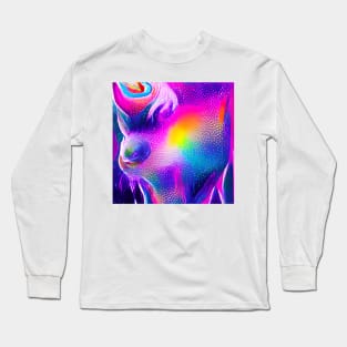 Neon Water Bubble Long Sleeve T-Shirt